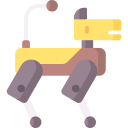 perro robot icon