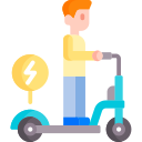 scooter electrico icon