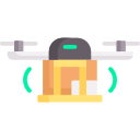 entrega de drones icon