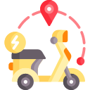 scooter electrico icon