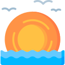 puesta de sol icon