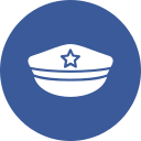 sombrero de policia 