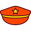 sombrero de policia