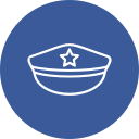 sombrero de policia 