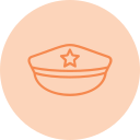 sombrero de policia 