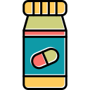 frasco de pastillas icon