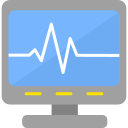 monitor de electrocardiograma icon