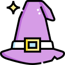 sombrero de bruja icon