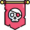 bandera pirata icon