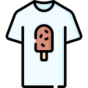 camiseta de manga corta icon