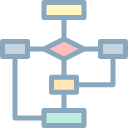 diagrama de flujo icon