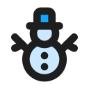 muñeco de nieve icon