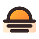 puesta de sol icon