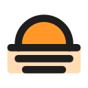 puesta de sol icon