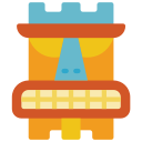 máscara tiki icon