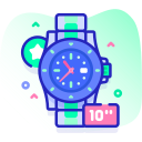 reloj de pulsera icon