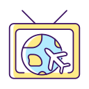 programa de televisión icon