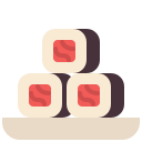 rollo de sushi icon