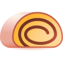 pastel de rollo icon