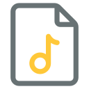 archivo de audio icon