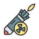 bomba nuclear icon