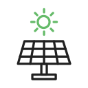 panel solar icon