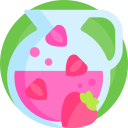 jugo de fresa icon