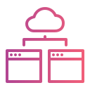 transferencia de datos icon