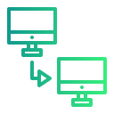 transferencia de datos icon