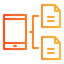 transferencia de datos icon