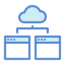 transferencia de datos icon