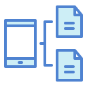 transferencia de datos icon