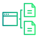 transferencia de datos icon