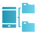 transferencia de datos icon