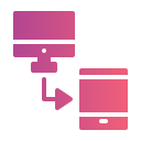 transferencia de datos icon