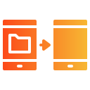 transferencia de datos icon