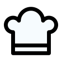 sombrero de cocinero icon