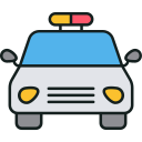 coche de policía icon