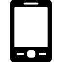 smartphone con grande schermo icona