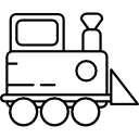 tren de juguete icon