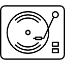 tocadiscos retro icon