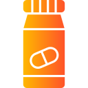 frasco de pastillas icon