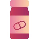 frasco de pastillas icon