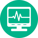 monitor de electrocardiograma icon