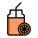 zumo de naranja icon