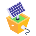 energía solar icon