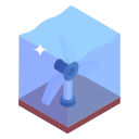 energía del agua icon