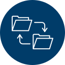 transferencia de datos icon