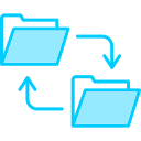 transferencia de datos icon