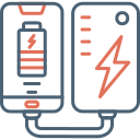 batería portátil icon